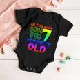 Im This Many Popsicles Old Funny Birthday For Men Women Great Gift Baby Onesie