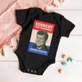 John F Kennedy 1960 Campaign Vintage Poster Baby Onesie