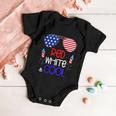 Kids Boys Kids 4Th Of July Red White And Cool Sunglasses Girls Baby Onesie