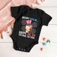 Merry 4Th Of Happy Uh Uh You Know The Thing Funny 4 July Baby Onesie