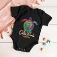 Outer Banks Tie Dye Sea Turtle Carolina Family Vacation Baby Onesie