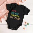 Papa The Man The Myth The Legend Vintage Tshirt Baby Onesie