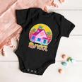 Retro Eighties 80S Anime Kame House Baby Onesie