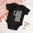 Say When Doc Holiday Baby Onesie