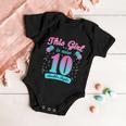 This Girl Is Now 10 Double Digits Gift Baby Onesie