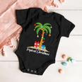 Tropical Christmas Baby Onesie