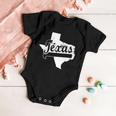 Vintage Texas State Logo Baby Onesie