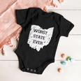 Worst State Ever Ohio Sucks Tshirt Baby Onesie