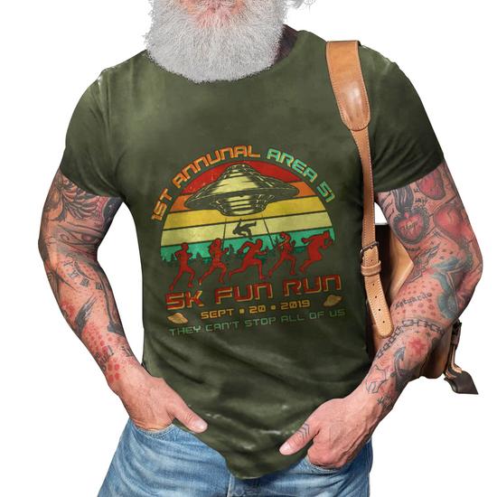 1st Annual Area 51 5K Fun Run UFO T-Shirt 1st Annual Area 51 5K Fun Run UFO T-Shirt