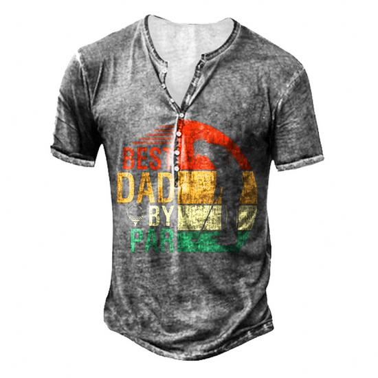 Mens Best Dad By Par Daddy Father's Day Gifts Golf Lover Golfer T-Shirt Mens Best Dad By Par Daddy Father's Day Gifts Golf Lover Golfer T-Shirt