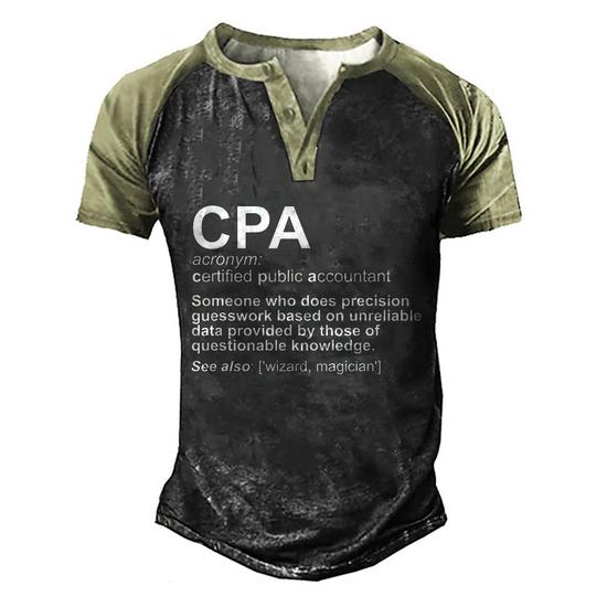Cpa Certified Public Accountant Definition Funny T-Shirt