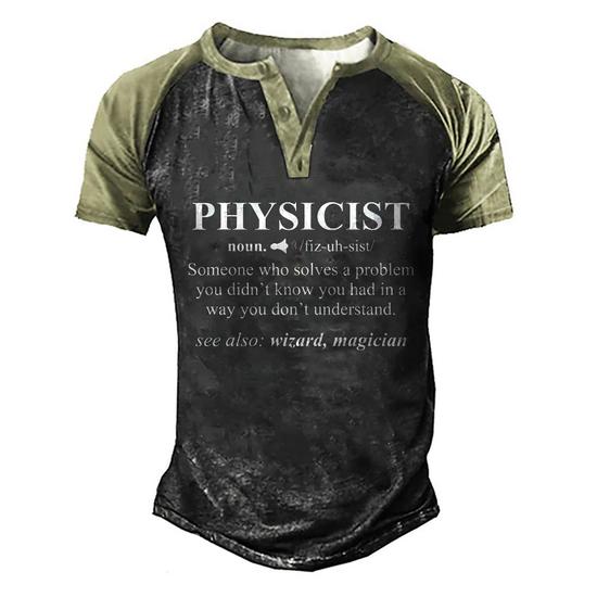 Physicist Definition Wizard Scientist Physics T-Shirt Funny
