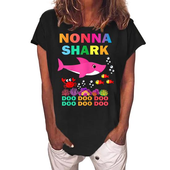 Oma Shark Matching Family Shark Shirt - Mothers Gift Oma Shark Matching Family Shark Shirt - Mothers Gift
