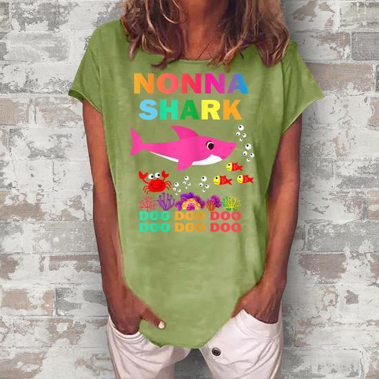 Oma Shark Matching Family Shark Shirt - Mothers Gift Oma Shark Matching Family Shark Shirt - Mothers Gift