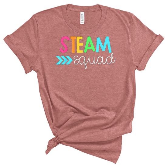 Science, Tech, Engineering, Math, Art Shirts - Steam Squad